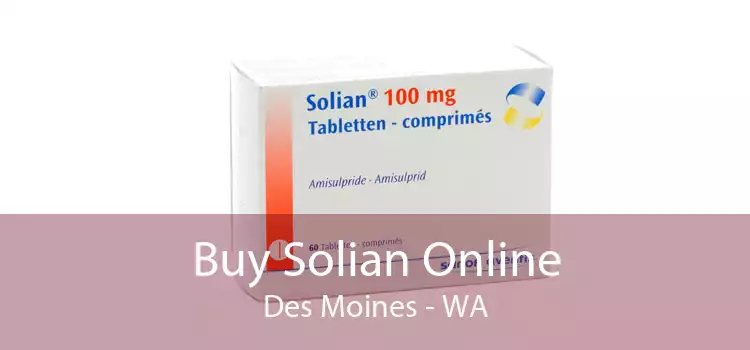 Buy Solian Online Des Moines - WA